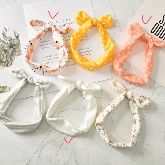 Set of 3 pcs Baby infant headband -baby gift 👶🏻 - Picture 4 of 5